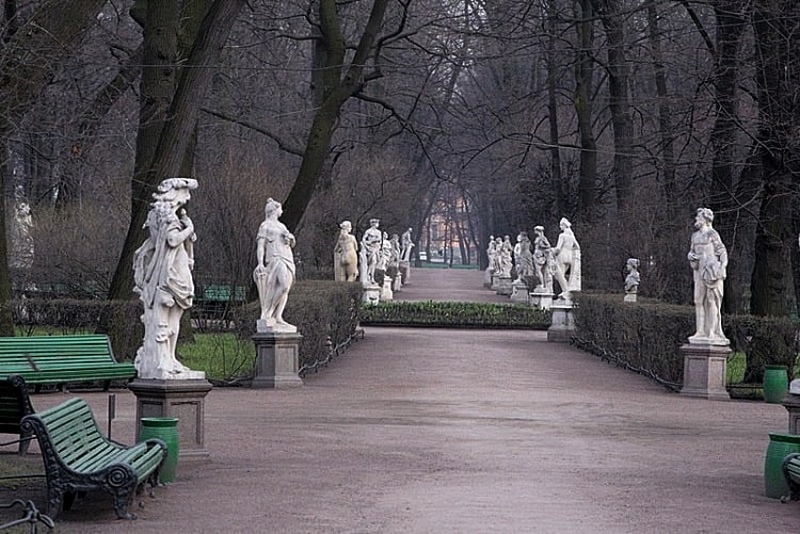 Летний сад в Петровскую эпоху